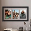 image:imageAmericanflat 4x6 Collage Picture Frame  Fits 4  Engineered Wood  WhiteBlack