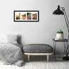 image:imageAmericanflat 4x6 Collage Picture Frame  Fits 4  Engineered Wood  WhiteBlack