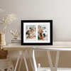 image:imageAmericanflat 4x6 Collage Picture Frame  Fits 4  Engineered Wood  WhiteBlack