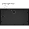 image:imageAmericanflat 4x6 Collage Picture Frame  Fits 4  Engineered Wood  WhiteBlack