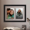 image:imageAmericanflat 4x6 Collage Picture Frame  Fits 4  Engineered Wood  WhiteBlack