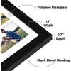 image:imageAmericanflat 4x6 Collage Picture Frame  Fits 4  Engineered Wood  WhiteBlack