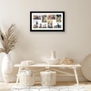 image:imageAmericanflat 4x6 Collage Picture Frame  Fits 4  Engineered Wood  WhiteBlack