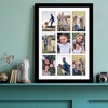 image:imageAmericanflat 4x6 Collage Picture Frame  Fits 4  Engineered Wood  WhiteBlack