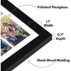 image:imageAmericanflat 4x6 Collage Picture Frame  Fits 4  Engineered Wood  WhiteBlack