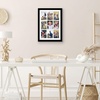 image:imageAmericanflat 4x6 Collage Picture Frame  Fits 4  Engineered Wood  WhiteBlack