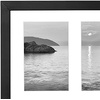 image:imageAmericanflat 4x6 Collage Picture Frame  Fits 4  Engineered Wood  WhiteBlack
