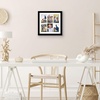 image:imageAmericanflat 4x6 Collage Picture Frame  Fits 4  Engineered Wood  WhiteBlack