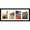 image:imageAmericanflat 4x6 Collage Picture Frame  Fits 4  Engineered Wood  WhiteBlack