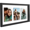 image:imageAmericanflat 4x6 Collage Picture Frame  Fits 4  Engineered Wood  WhiteBlack
