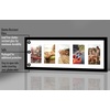 image:imageAmericanflat 4x6 Collage Picture Frame  Fits 4  Engineered Wood  WhiteBlack