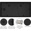 image:imageAmericanflat 4x6 Collage Picture Frame  Fits 4  Engineered Wood  WhiteBlack
