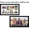 image:imageAmericanflat 4x6 Collage Picture Frame  Fits 4  Engineered Wood  WhiteBlack