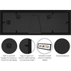 image:imageAmericanflat 4x6 Collage Picture Frame  Fits 4  Engineered Wood  WhiteBlack