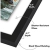 image:imageAmericanflat 4x6 Collage Picture Frame  Fits 4  Engineered Wood  WhiteBlack