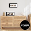 image:imageAmericanflat 4x6 Collage Picture Frame  Fits 4  Engineered Wood  WhiteBlack