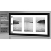 image:imageAmericanflat 4x6 Collage Picture Frame  Fits 4  Engineered Wood  WhiteBlack