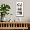 image:imageAmericanflat 4x6 Collage Picture Frame  Fits 4  Engineered Wood  WhiteDriftwood