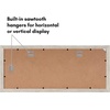 image:imageAmericanflat 4x6 Collage Picture Frame  Fits 4  Engineered Wood  WhiteDriftwood
