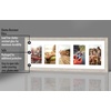 image:imageAmericanflat 4x6 Collage Picture Frame  Fits 4  Engineered Wood  WhiteDriftwood