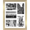 image:imageAmericanflat 4x6 Collage Picture Frame  Fits 4  Engineered Wood  WhiteGold