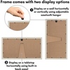 image:imageAmericanflat 4x6 Collage Picture Frame  Fits 4  Engineered Wood  WhiteLight Wood