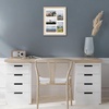 image:imageAmericanflat 4x6 Collage Picture Frame  Fits 4  Engineered Wood  WhiteLight Wood