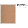 image:imageAmericanflat 4x6 Collage Picture Frame  Fits 4  Engineered Wood  WhiteLight Wood