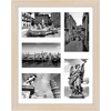 image:imageAmericanflat 4x6 Collage Picture Frame  Fits 4  Engineered Wood  WhiteLight Wood
