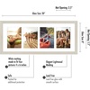 image:imageAmericanflat 4x6 Collage Picture Frame  Fits 4  Engineered Wood  WhiteLight Wood