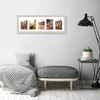image:imageAmericanflat 4x6 Collage Picture Frame  Fits 4  Engineered Wood  WhiteLight Wood