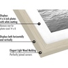 image:imageAmericanflat 4x6 Collage Picture Frame  Fits 4  Engineered Wood  WhiteLight Wood