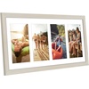 image:imageAmericanflat 4x6 Collage Picture Frame  Fits 4  Engineered Wood  WhiteLight Wood
