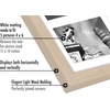 image:imageAmericanflat 4x6 Collage Picture Frame  Fits 4  Engineered Wood  WhiteLight Wood