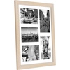 image:imageAmericanflat 4x6 Collage Picture Frame  Fits 4  Engineered Wood  WhiteLight Wood