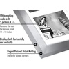 image:imageAmericanflat 4x6 Collage Picture Frame  Fits 4  Engineered Wood  WhiteSilver