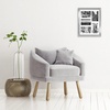 image:imageAmericanflat 4x6 Collage Picture Frame  Fits 4  Engineered Wood  WhiteSilver