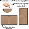 image:imageAmericanflat 4x6 Collage Picture Frame  Fits 4  Engineered Wood  WhiteWalnut