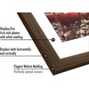 image:imageAmericanflat 4x6 Collage Picture Frame  Fits 4  Engineered Wood  WhiteWalnut