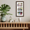 image:imageAmericanflat 4x6 Collage Picture Frame  Fits 4  Engineered Wood  WhiteWalnut