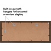 image:imageAmericanflat 4x6 Collage Picture Frame  Fits 4  Engineered Wood  WhiteWalnut