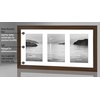 image:imageAmericanflat 4x6 Collage Picture Frame  Fits 4  Engineered Wood  WhiteWalnut