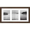 image:imageAmericanflat 4x6 Collage Picture Frame  Fits 4  Engineered Wood  WhiteWalnut