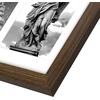 image:imageAmericanflat 4x6 Collage Picture Frame  Fits 4  Engineered Wood  WhiteWalnut