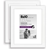 image:imageAmericanflat 4x6 Collage Picture Frame  Fits 4  Engineered Wood  WhiteWhite