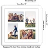 image:imageAmericanflat 4x6 Collage Picture Frame  Fits 4  Engineered Wood  WhiteWhite