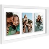 image:imageAmericanflat 4x6 Collage Picture Frame  Fits 4  Engineered Wood  WhiteWhite
