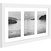 image:imageAmericanflat 4x6 Collage Picture Frame  Fits 4  Engineered Wood  WhiteWhite