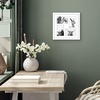 image:imageAmericanflat 4x6 Collage Picture Frame  Fits 4  Engineered Wood  WhiteWhite
