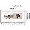 image:imageAmericanflat 4x6 Collage Picture Frame  Fits 4  Engineered Wood  WhiteWhite